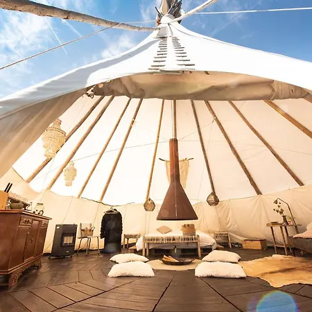 Slapen Tussen De Schapen In De Tante Tipi Luxury tent *