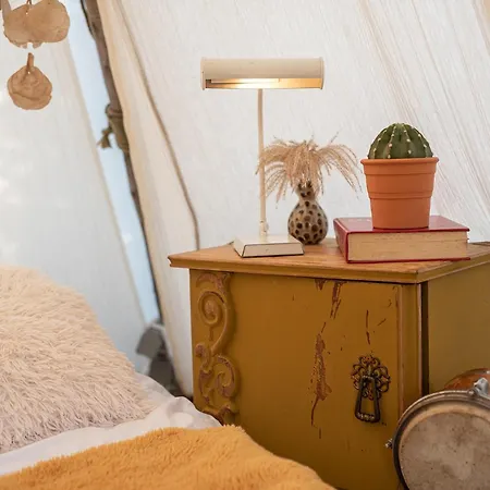 Slapen Tussen De Schapen In De Tante Tipi *