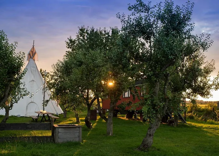 Slapen Tussen De Schapen In De Tante Tipi خيمة فخمة