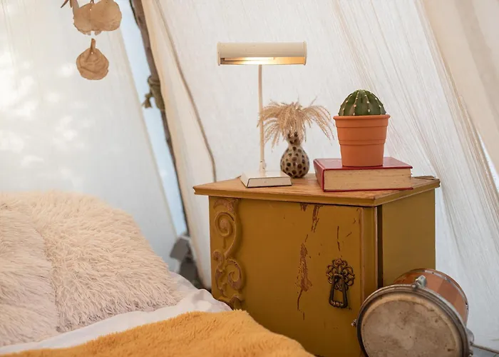 Slapen Tussen De Schapen In De Tante Tipi *